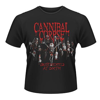 CANNIBAL CORPSE - T-SHIRT, BUTCHERED AT BIRTH (2015)
