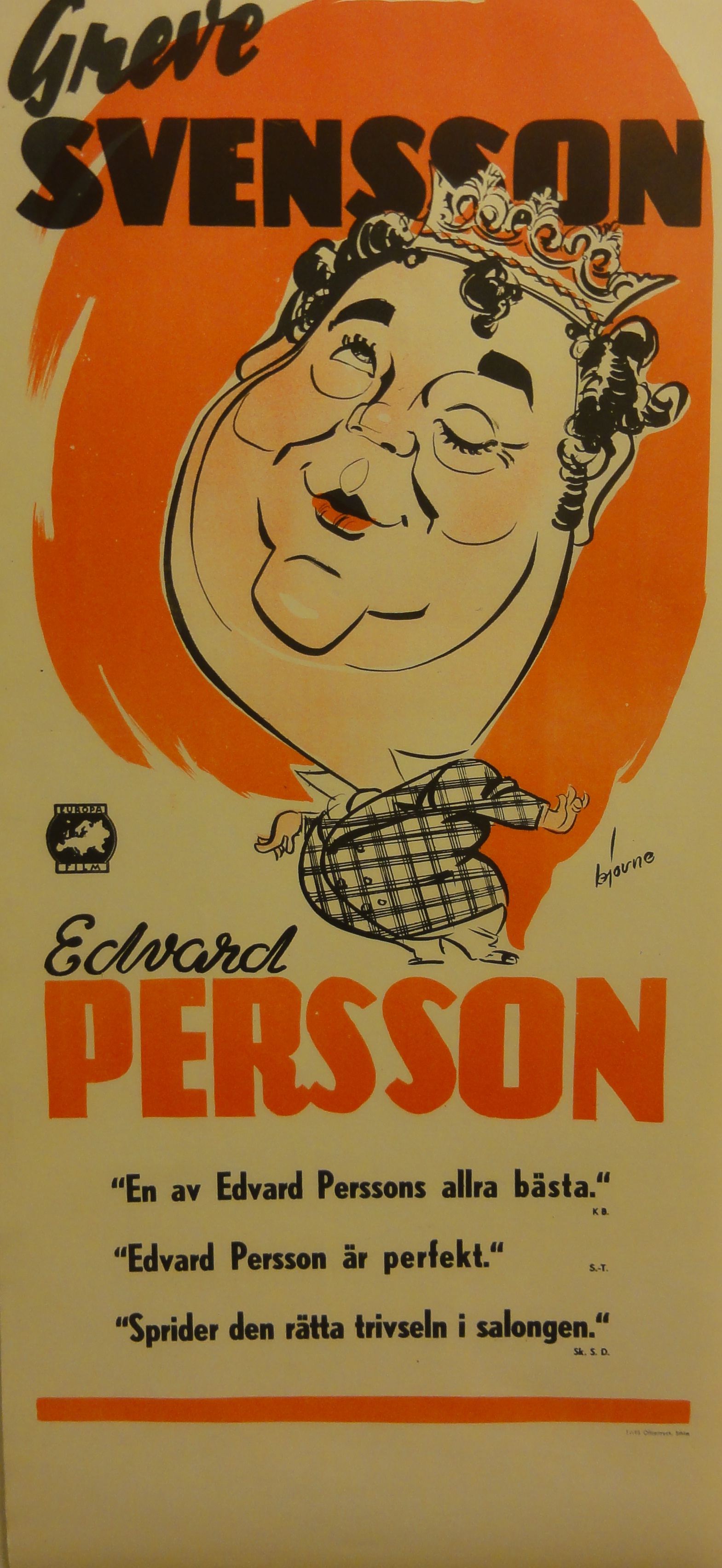 GREVE SVENSSON (POSTER)