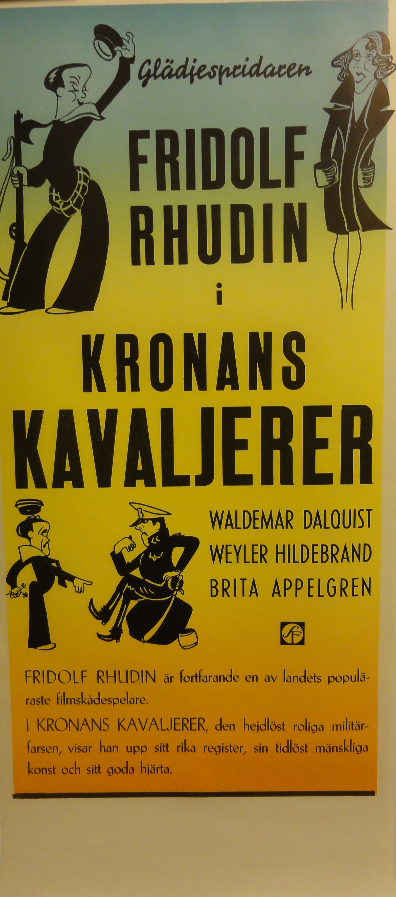 KRONANS KAVALJERER (POSTER)
