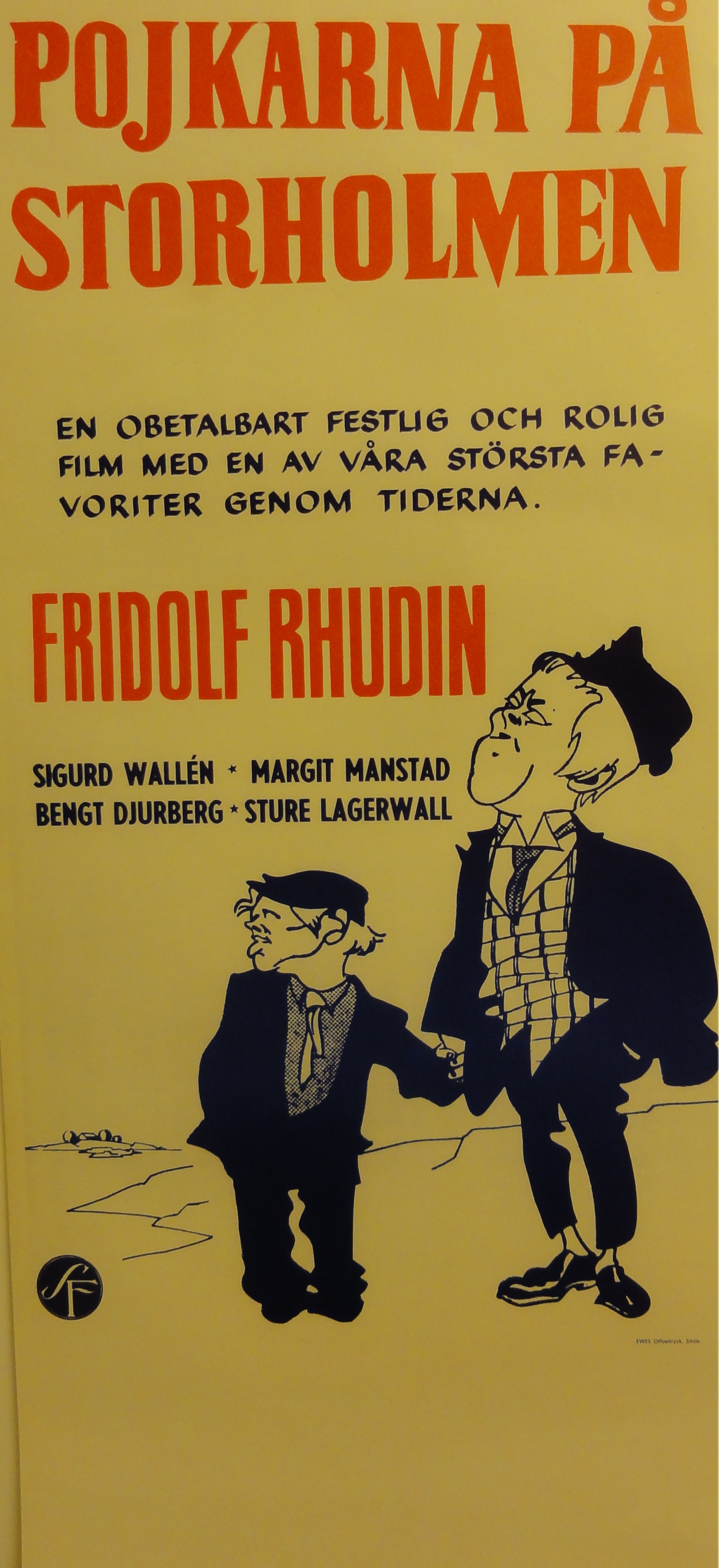 POJKARNA PÅ STORHOLMEN (POSTER)