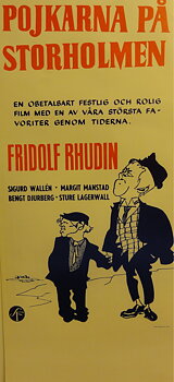 POJKARNA PÅ STORHOLMEN (POSTER)