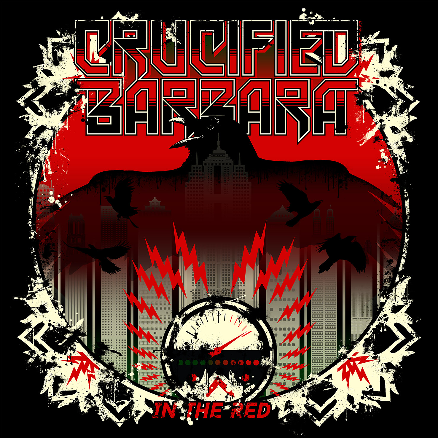 Crucified Barbara - In The Red, CD