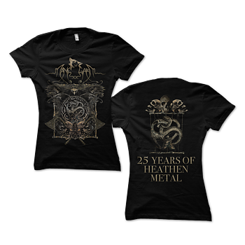 MÅNEGARM - LADY T-SHIRT, 25 YEARS OF HEATHEN METAL