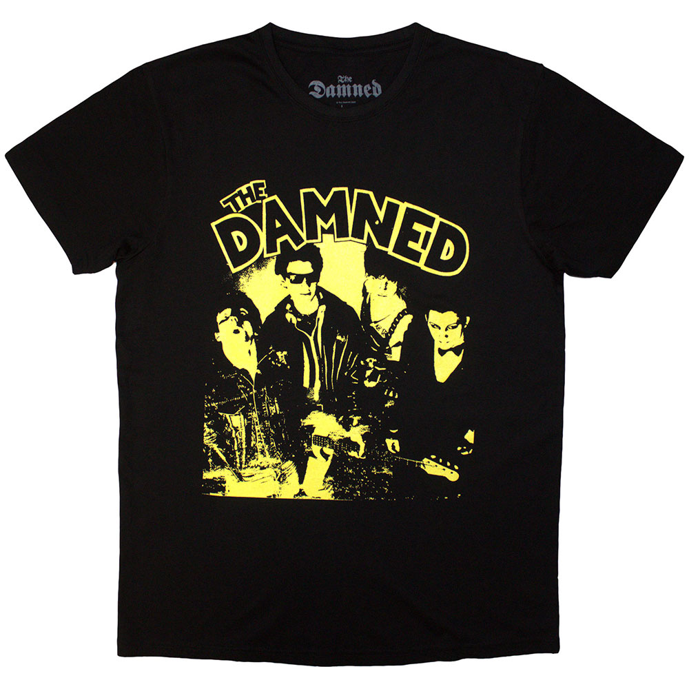 DAMNED, THE - T-SHIRT, NEW ROSE VINTAGE - 2