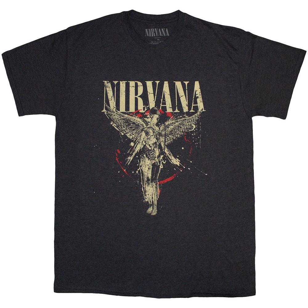 NIRVANA - T-SHIRT, IN UTERO GREY - 2
