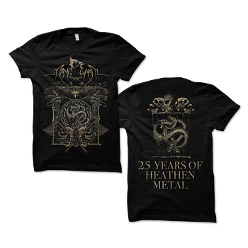 MÅNEGARM - T-SHIRT, 25 YEARS OF HEATHEN METAL