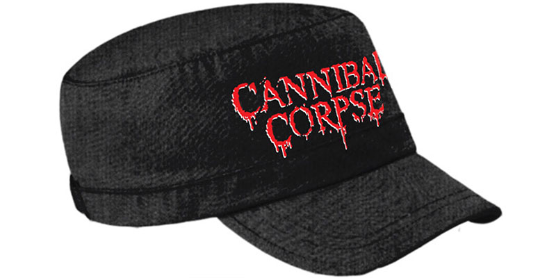 CANNIBAL CORPSE - ARMY CAP, LOGO ARMY CAP