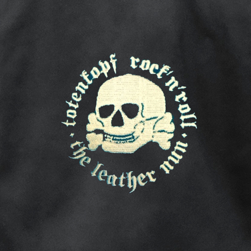 LEATHER NUN - JACKA, LOGO - 2