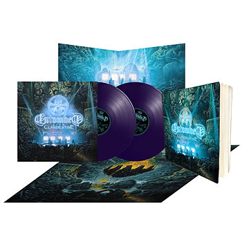 ENTOMBED - CLANDESTINE - LIVE (PURPLE VINYL BUNDLE)