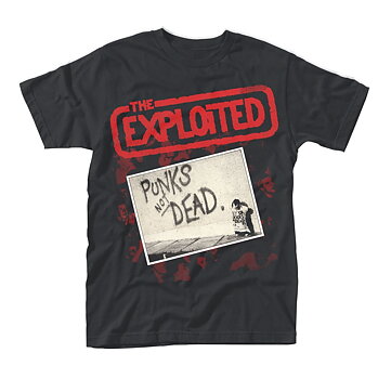 EXPLOITED, THE - T-SHIRT, PUNKS NOT DEAD