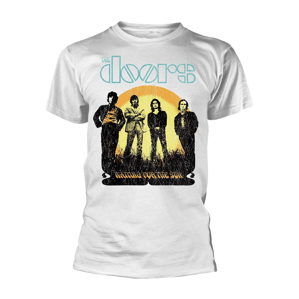 THE DOORS - T-SHIRT, WAITING FOR THE SUN