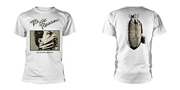TOXIC REASONS - T-SHIRT, GOD BLESS AMERICA (WHITE)