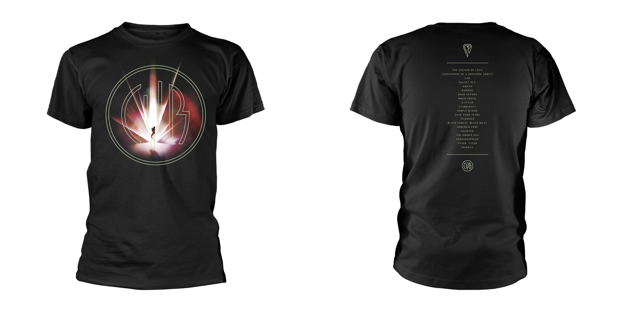 SMASHING PUMPKINS - T-SHIRT, CYR TLIST