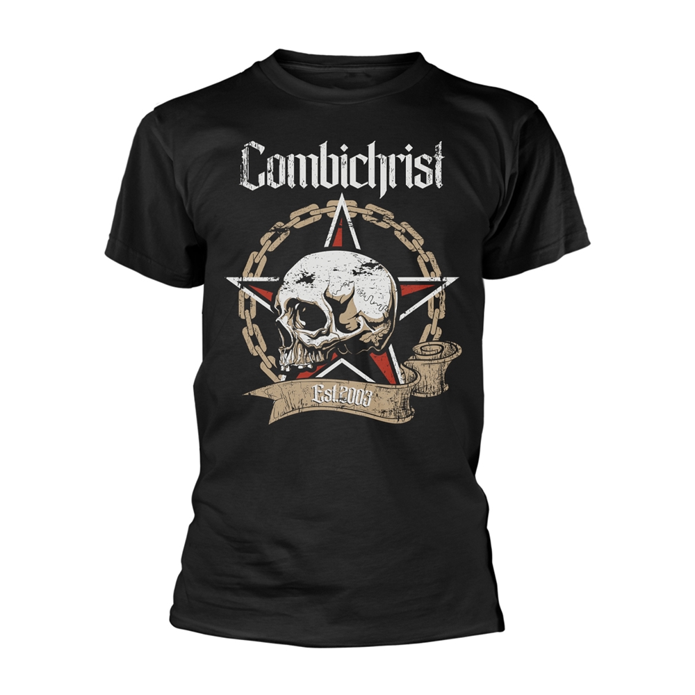 COMBICHRIST - T-SHIRT, SKULL