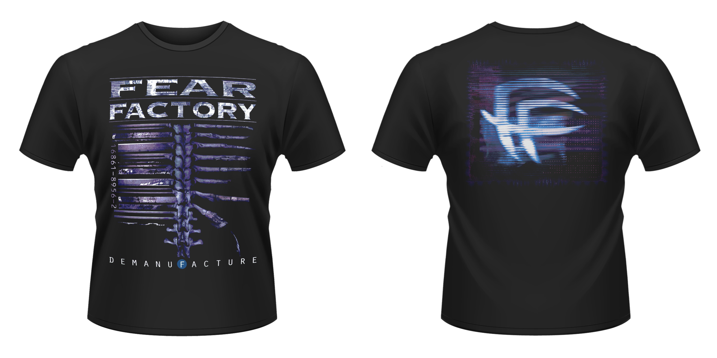 FEAR FACTORY - T-SHIRT, DEMANUFACTURE