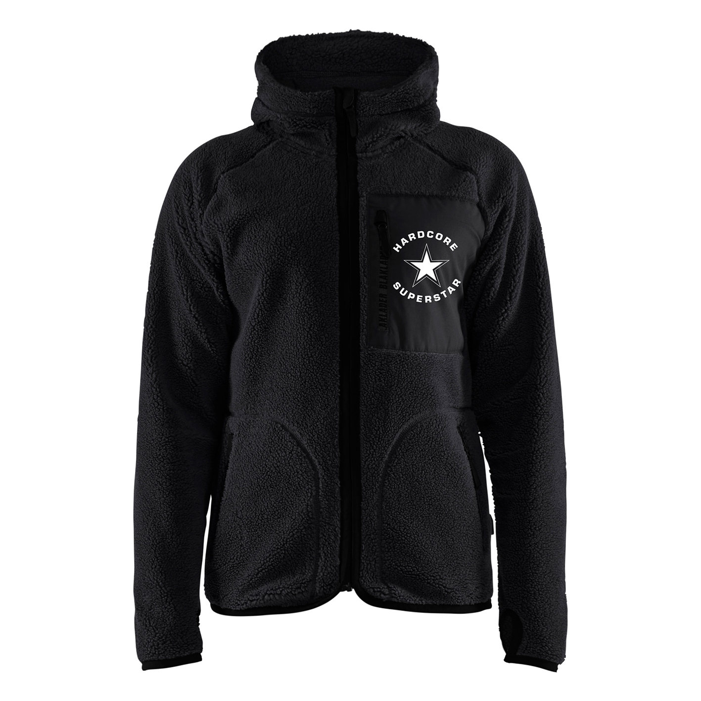 HARDCORE SUPERSTAR - LTD PILE HOODED JACKET, YCKMRNR