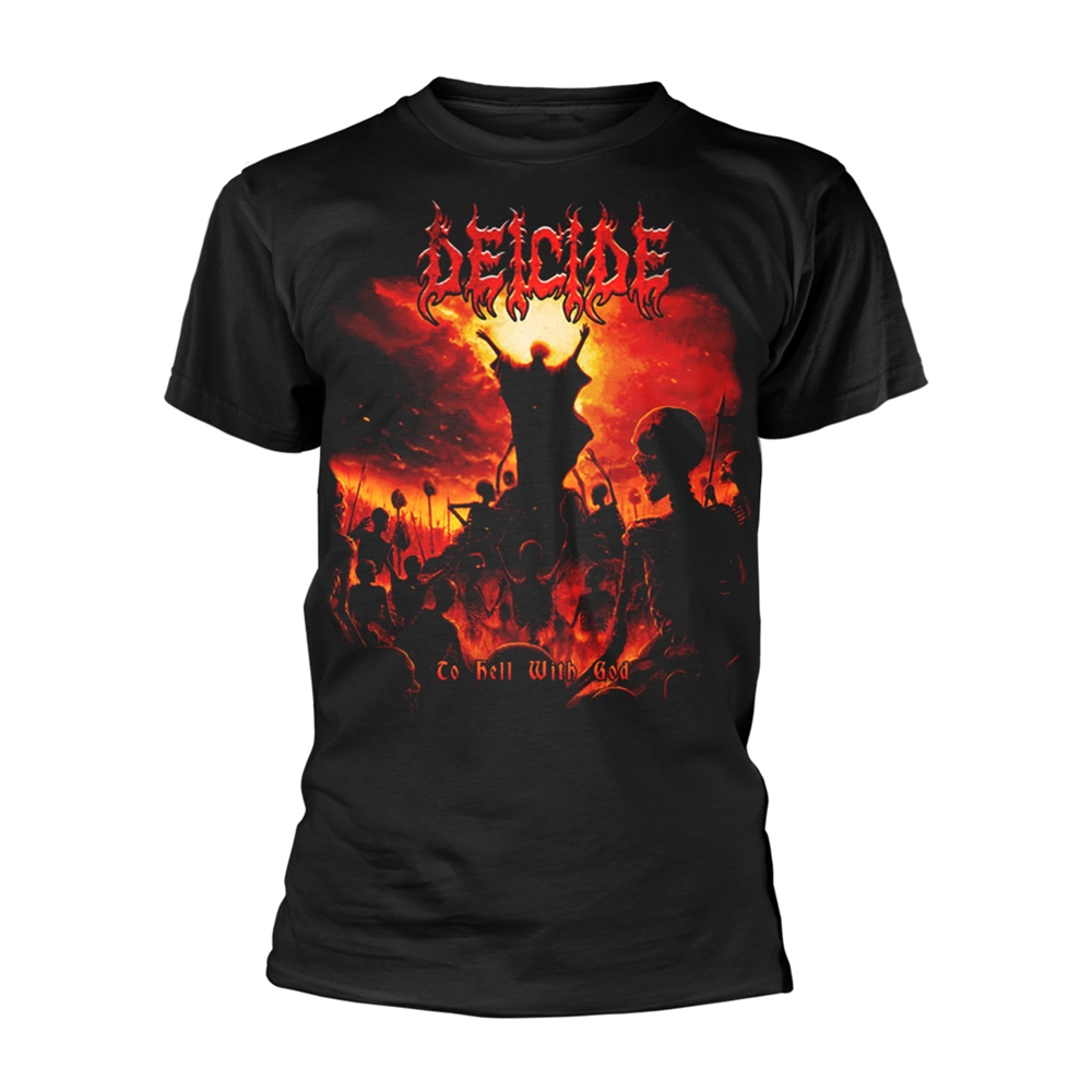 DEICIDE - T-SHIRT, TO HELL WITH GOD