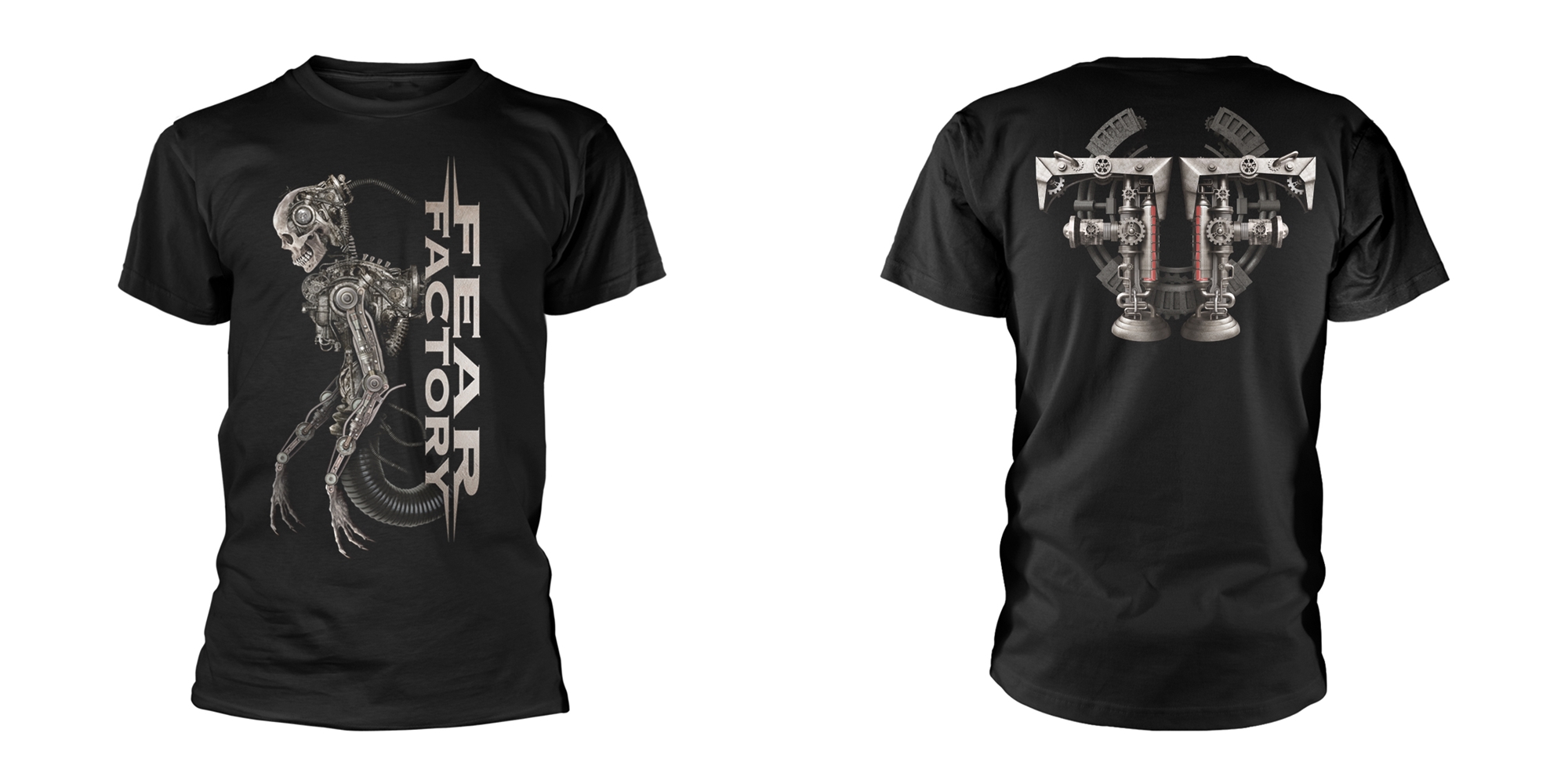 FEAR FACTORY - T-SHIRT, MECHANICAL SKELETON