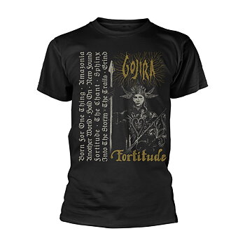 GOJIRA - T-SHIRT, FORTITUDE TRACKLIST (ORGANIC)