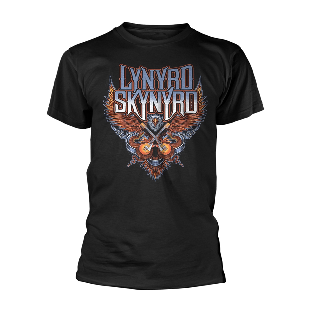 LYNYRD SKYNYRD - T-SHIRT, CROSSED GUITARS