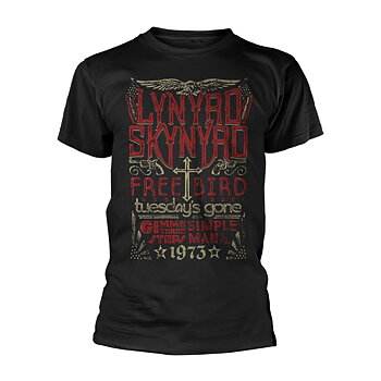 LYNYRD SKYNYRD - T-SHIRT, FREE BIRD 1973 HITS