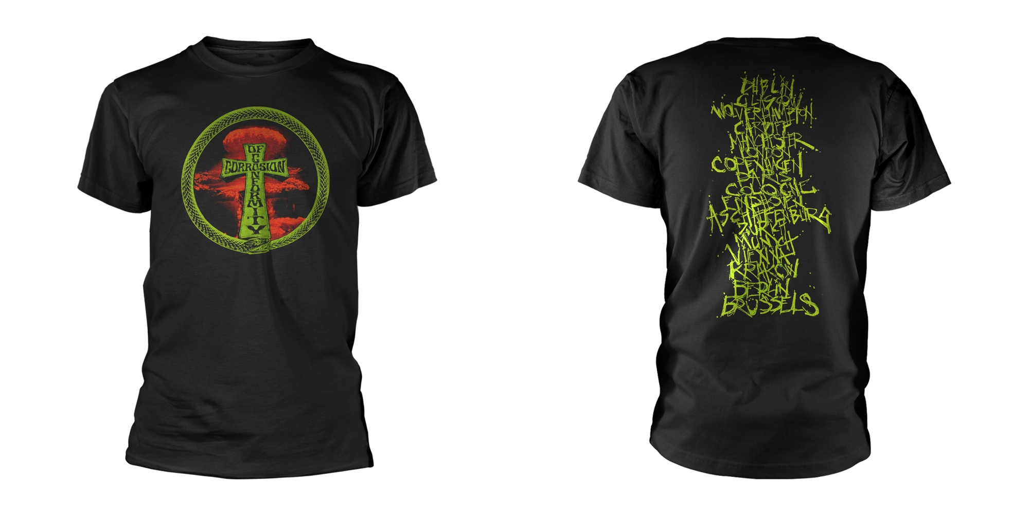 CORROSION OF CONFORMITY - T-SHIRT, ARMS OF GOD TOUR 2023