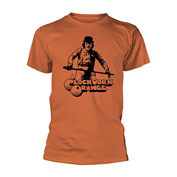 A CLOCKWORK ORANGE - T-SHIRT, ORANGE TEE CANE