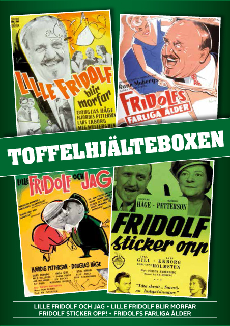 TOFFELHJÄLTEBOXEN - FRIDOLFBOX (4 FILMER)