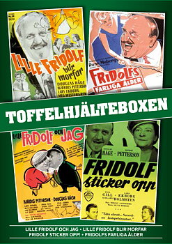 TOFFELHJÄLTEBOXEN - FRIDOLFBOX (4 FILMER)