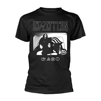 LED ZEPPELIN - T-SHIRT, ICON LOGO PHOTO