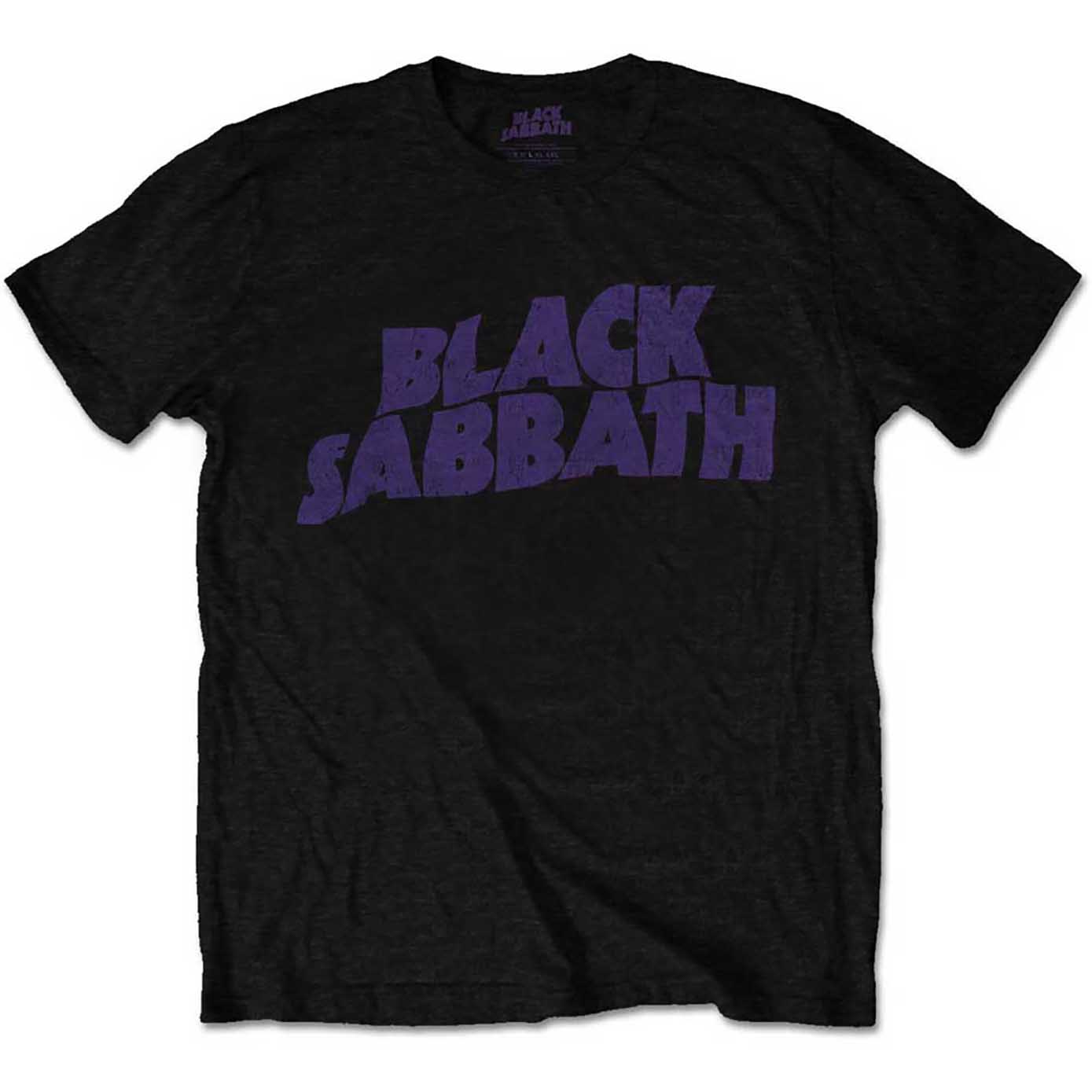 BLACK SABBATH - T-SHIRT, VINTAGE WAY LOGO