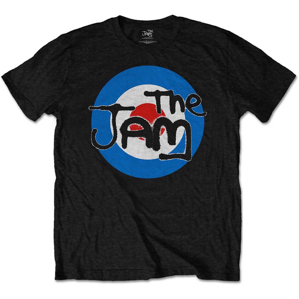 JAM, THE - T-SHIRT, SPRAY TARGET LOGO BLACK - 3