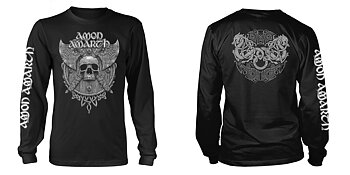 AMON AMARTH - LONG SLEEVE, GREY SKULL BLACK