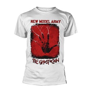NEW MODEL ARMY - T-SHIRT, THE GHOST OF CAIN (WHITE)