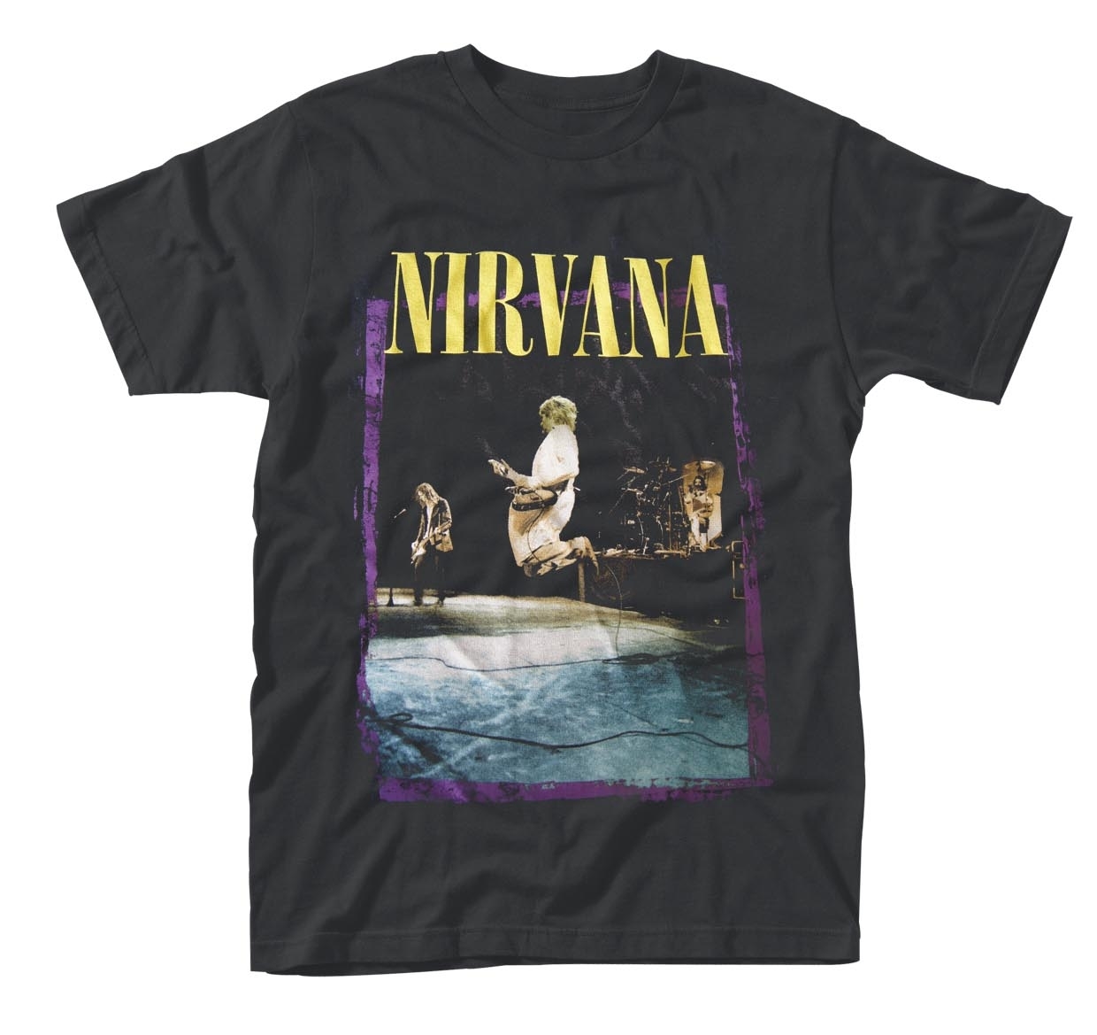 NIRVANA - T-SHIRT, STAGE JUMP