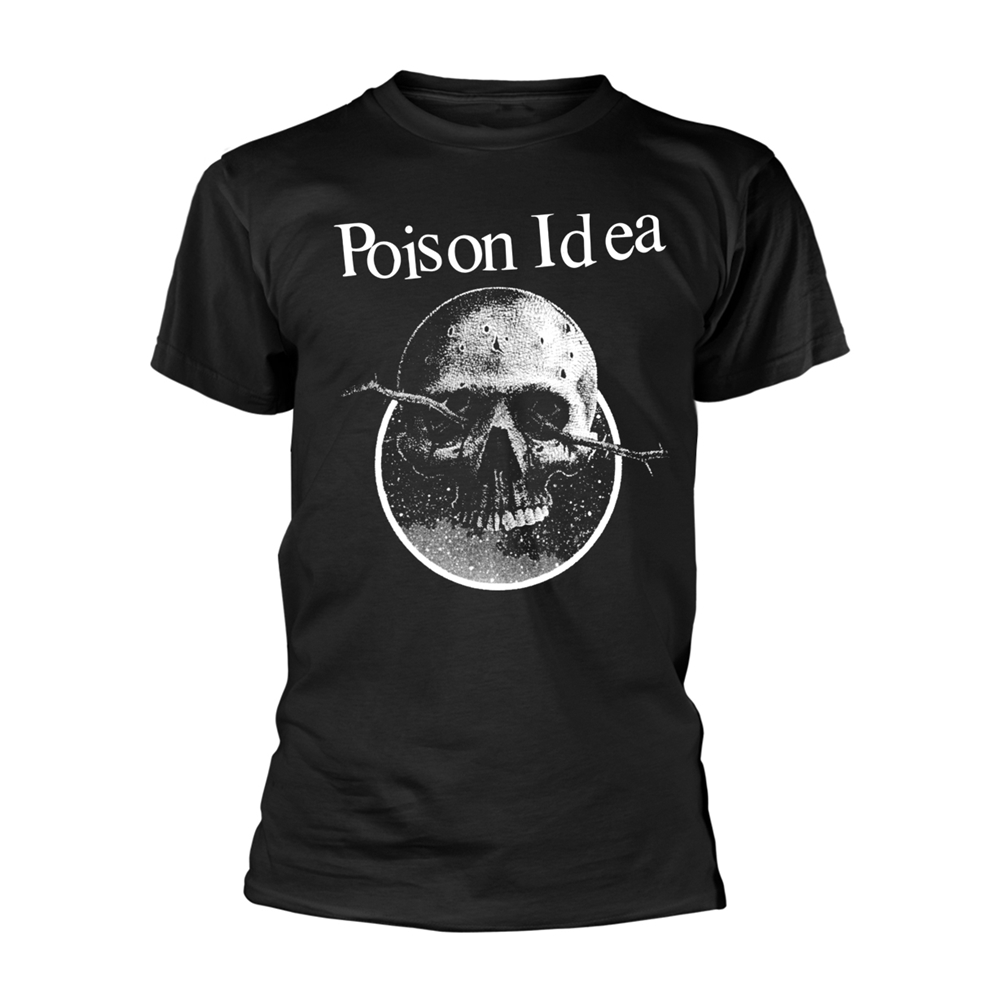 POISON IDEA - T-SHIRT, SKULL LOGO