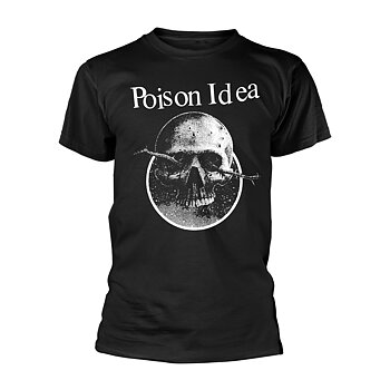 POISON IDEA - T-SHIRT, SKULL LOGO