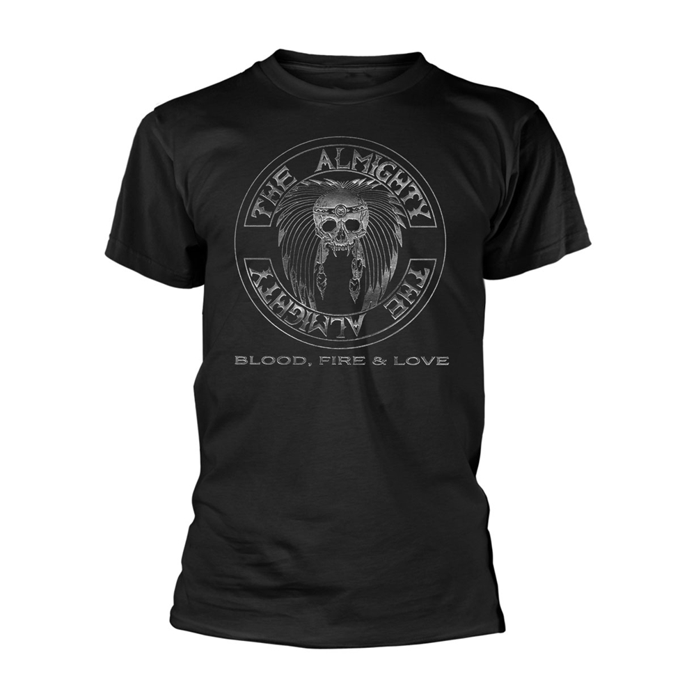 ALMIGHTY, THE - T-SHIRT, BLOOD, FIRE & LOVE