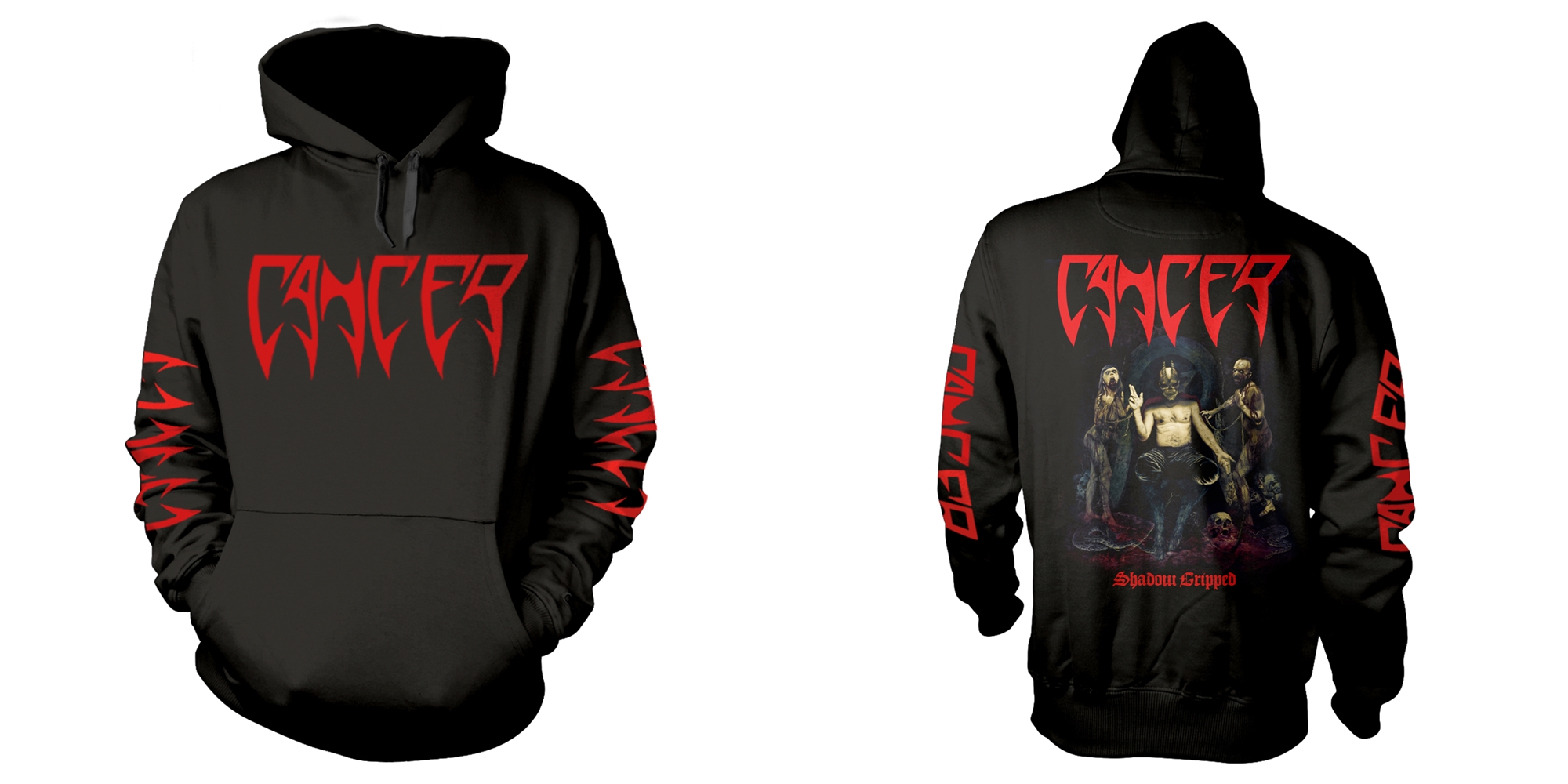 CANCER - HOODIE, SHADOW GRIPPED