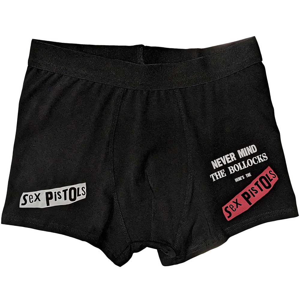 SEX PISTOLS - UNISEX BOXERS, NEVER MIND THE BOLLOCKS ORIGINAL ALBUM - 2
