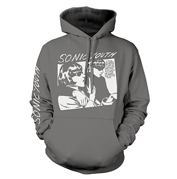 SONIC YOUTH - HOODIE, GOO ALBUM COVER GREY