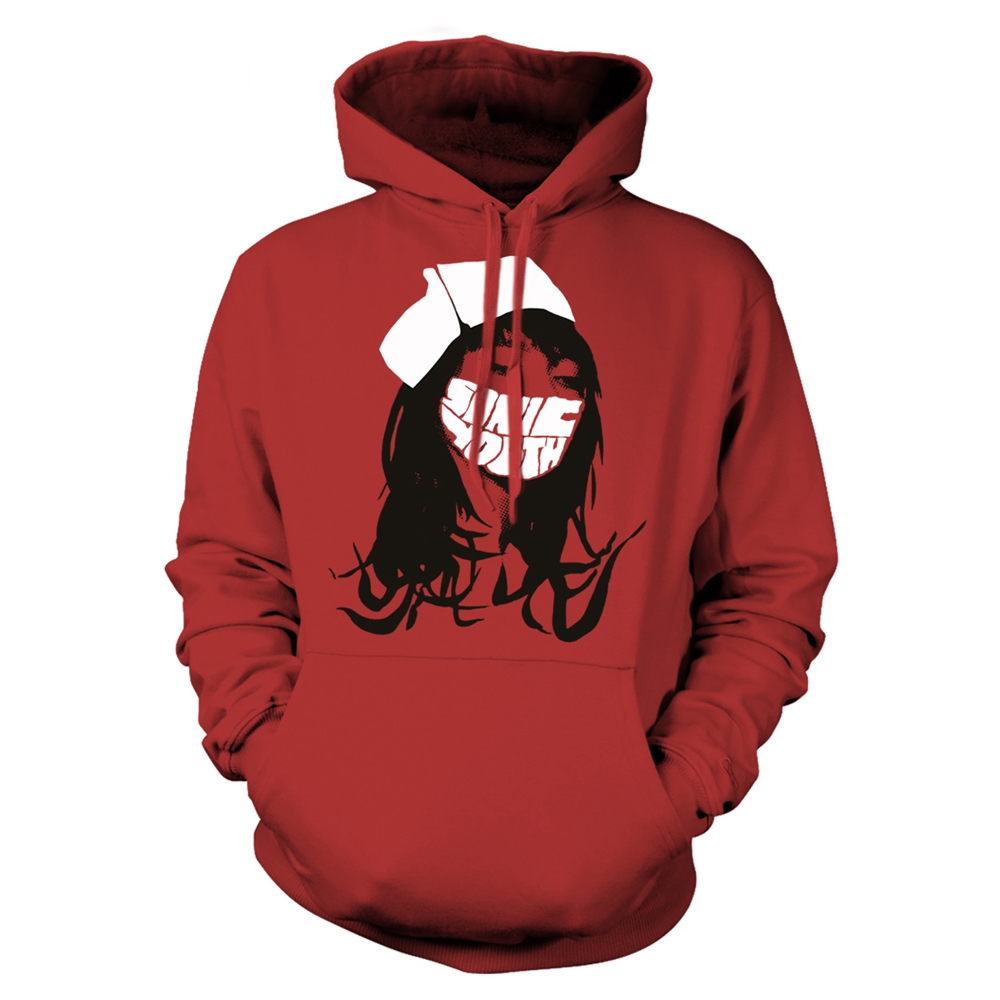 SONIC YOUTH - HOODIE, NURSE RED