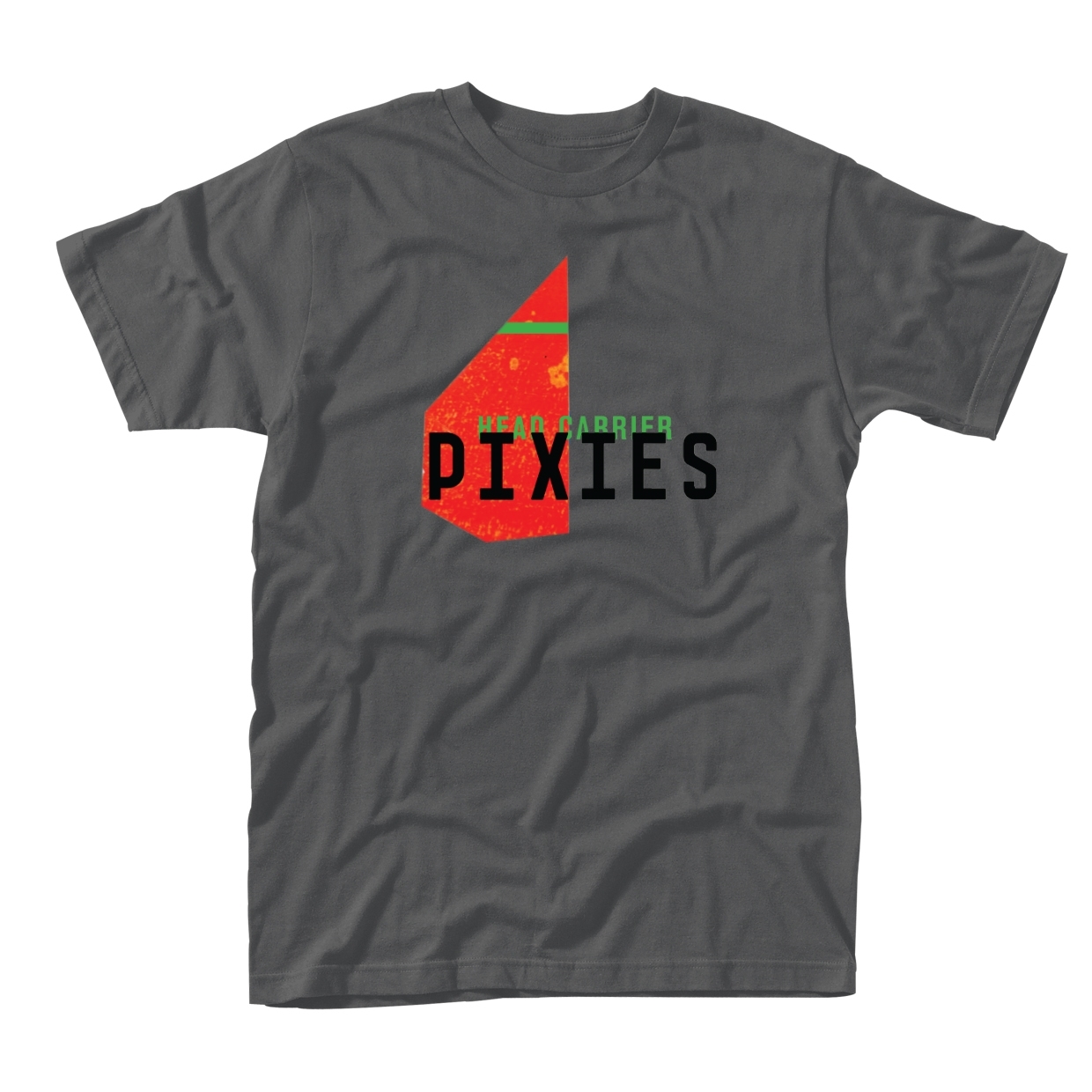 PIXIES, THE - T-SHIRT, HEAD CARRIER (GREY)