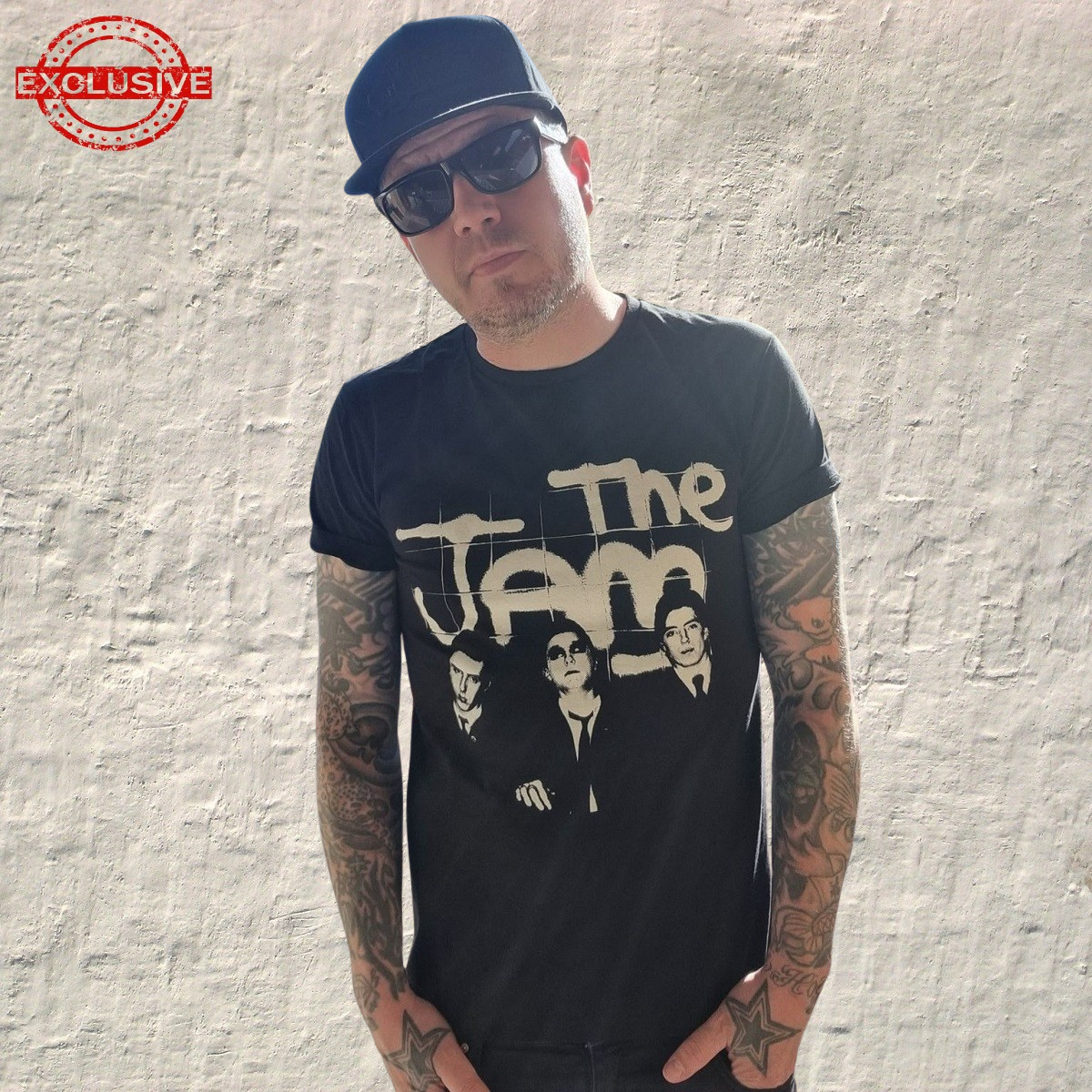 JAM, THE - T-SHIRT, GROUP SHOT
