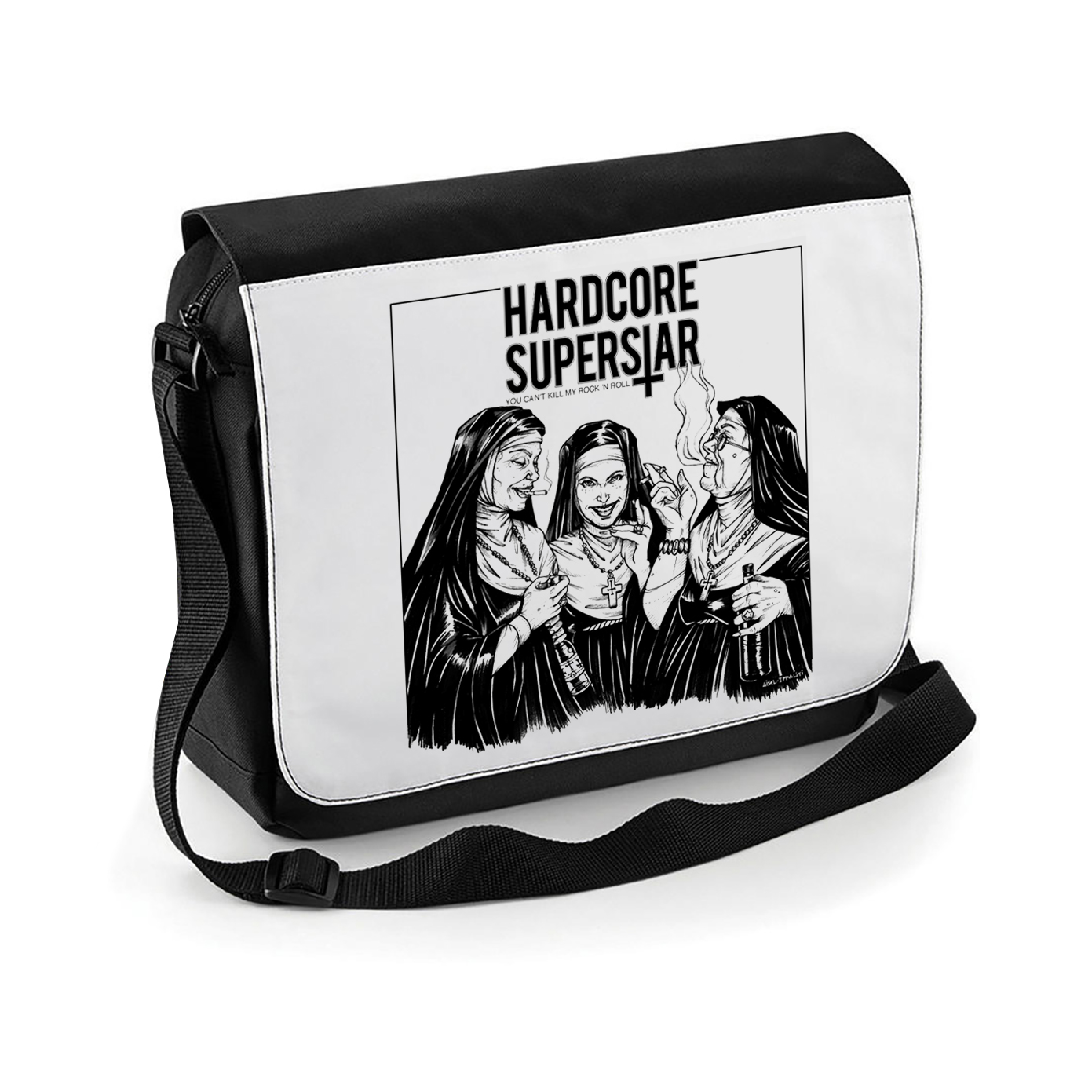 HARDCORE SUPERSTAR - MESSENGER BAG, NUNS