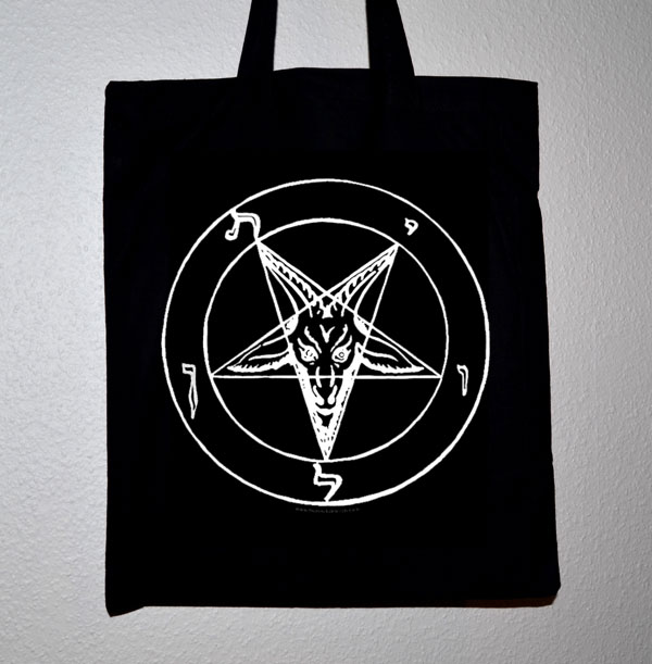 Baphomet pentagram - Tote bag/Vinyl bag 