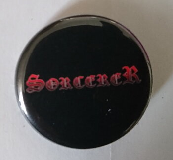 Sorcerer - Pin, Red Logo