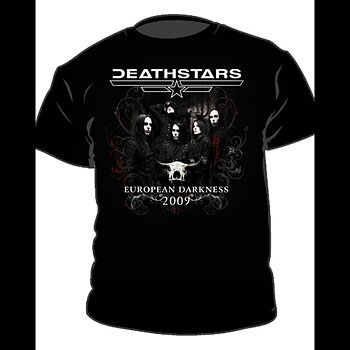 DEATHSTARS - T-SHIRT, EUROPEAN DARKNESS 2009