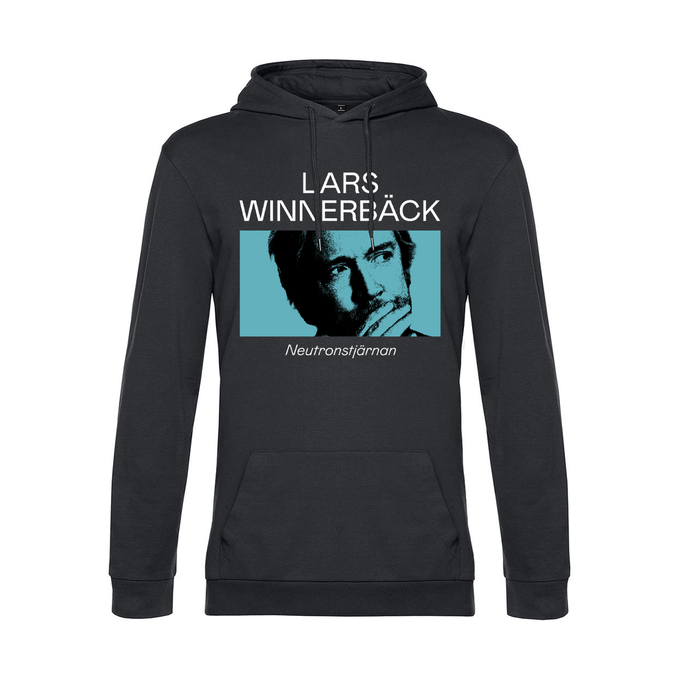 LARS WINNERBÄCK - HOODIE, NEUTRONSTJÄRNAN (GREY)