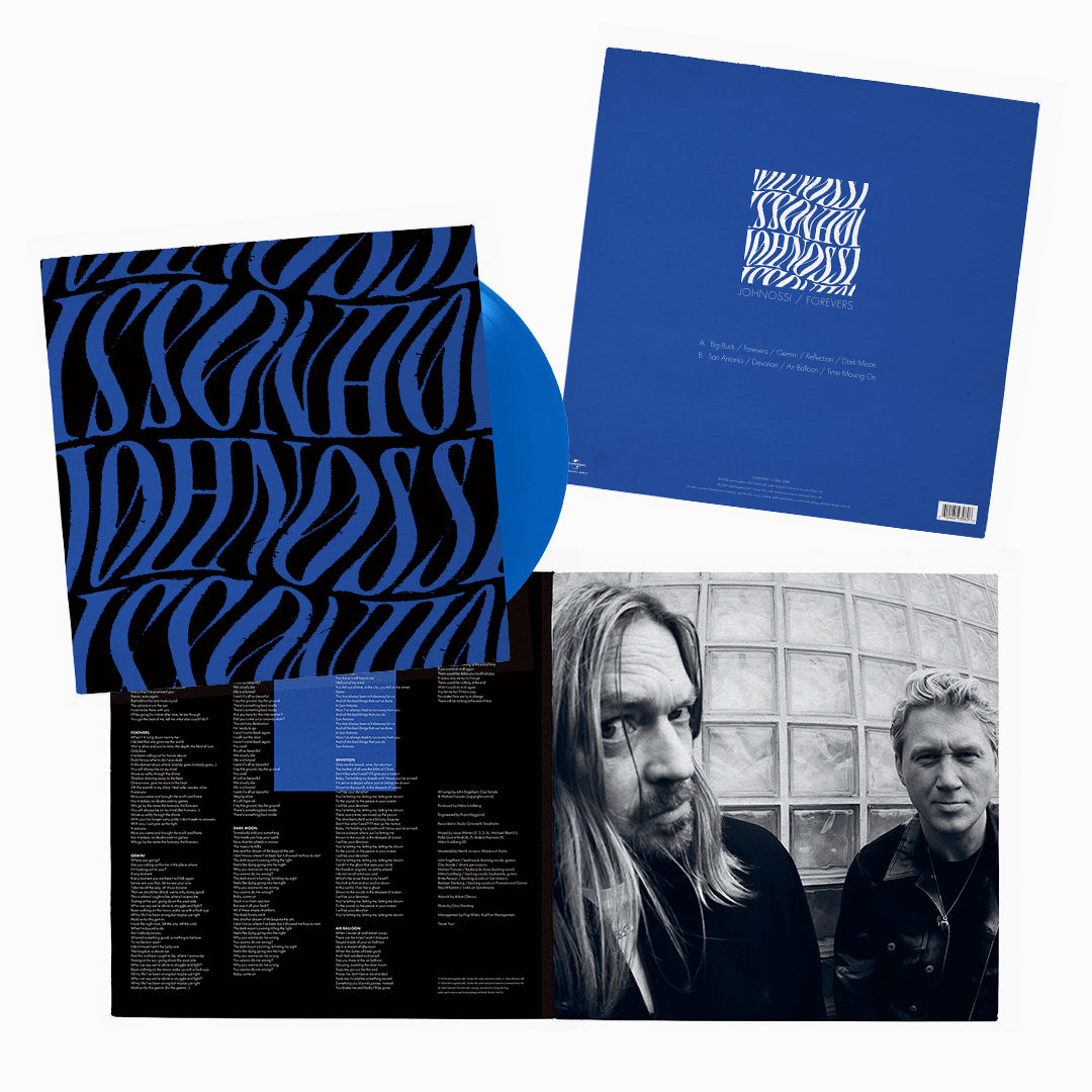 JOHNOSSI - FOREVERS (BLUE VINYL LP) - 2
